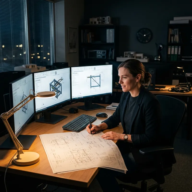 Application engineer designing a pumping system