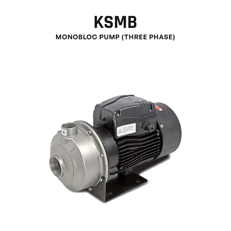 KSMB — Stainless-Steel Monobloc Pumpset
